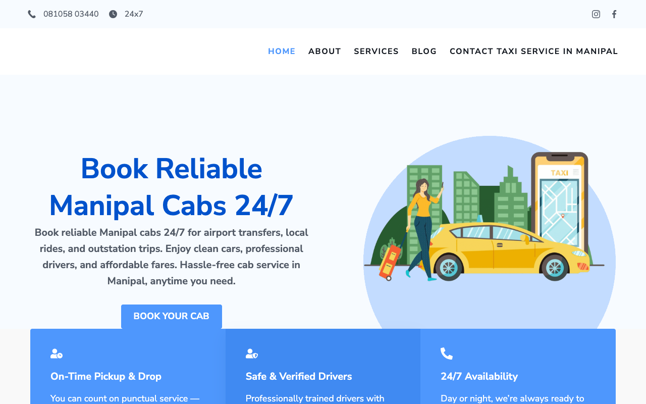 Cab Service Manipal